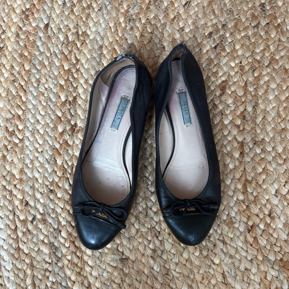 Prada ballet flats